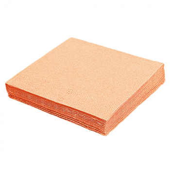 Servietten 24 x 24 cm 1/4 Falz 2-lagig apricot (250 Stück)